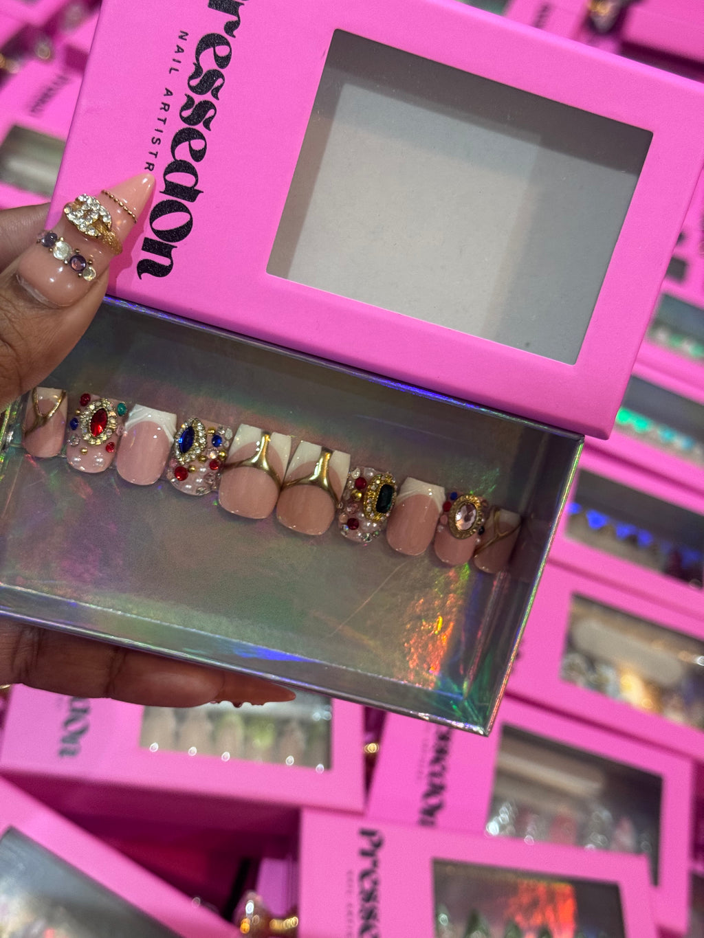 Treasure Trove (Short) Press-On Nails
