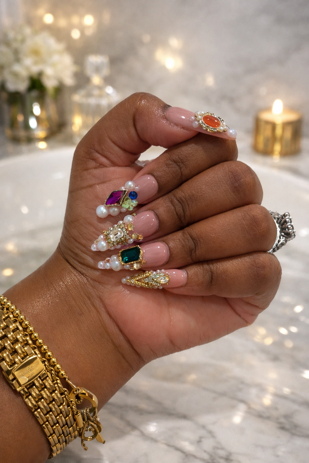 Royal Heirloom (Medium) Press-On Nails