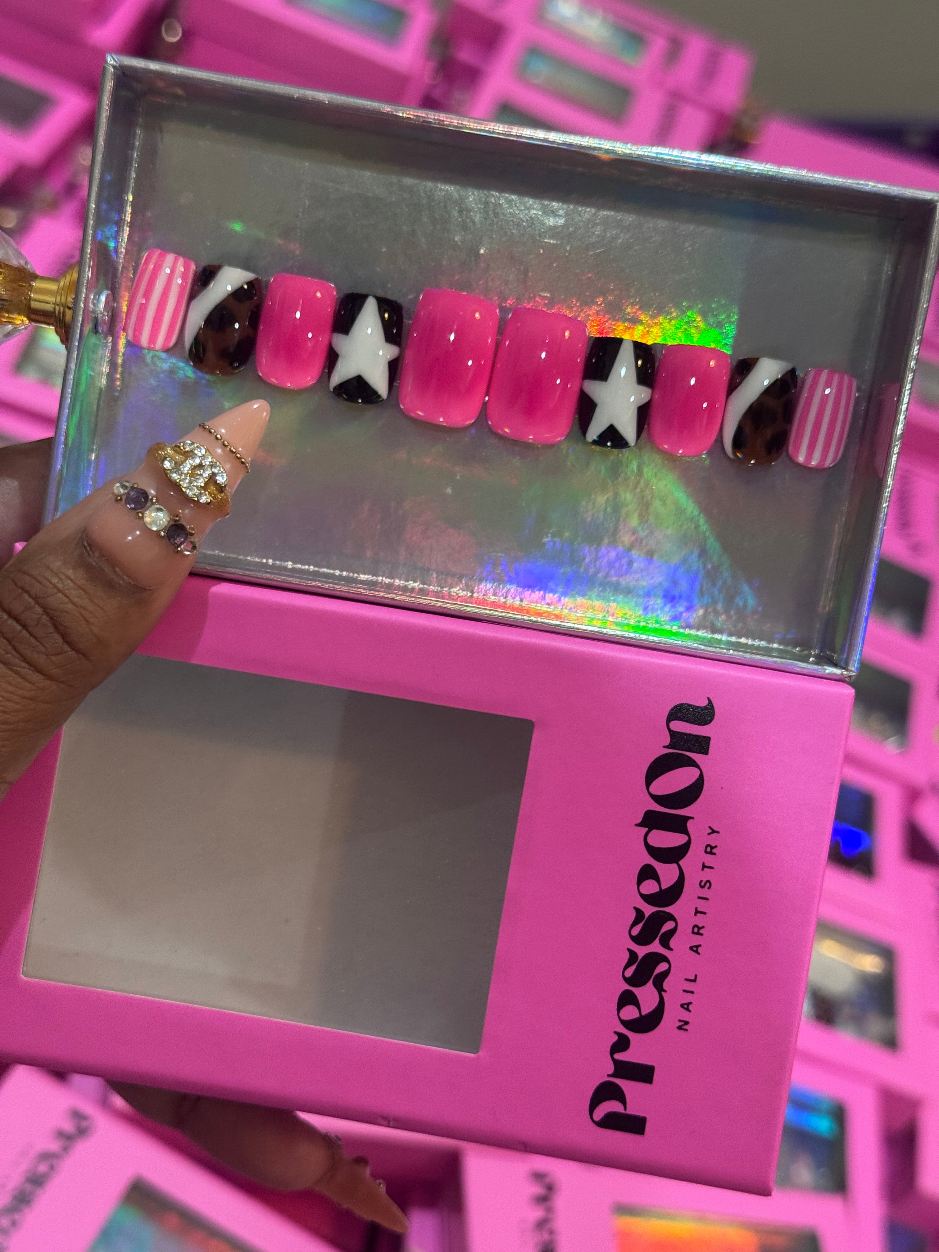 Hot Girl Rodeo (Short) Press-On Nails (Copy)