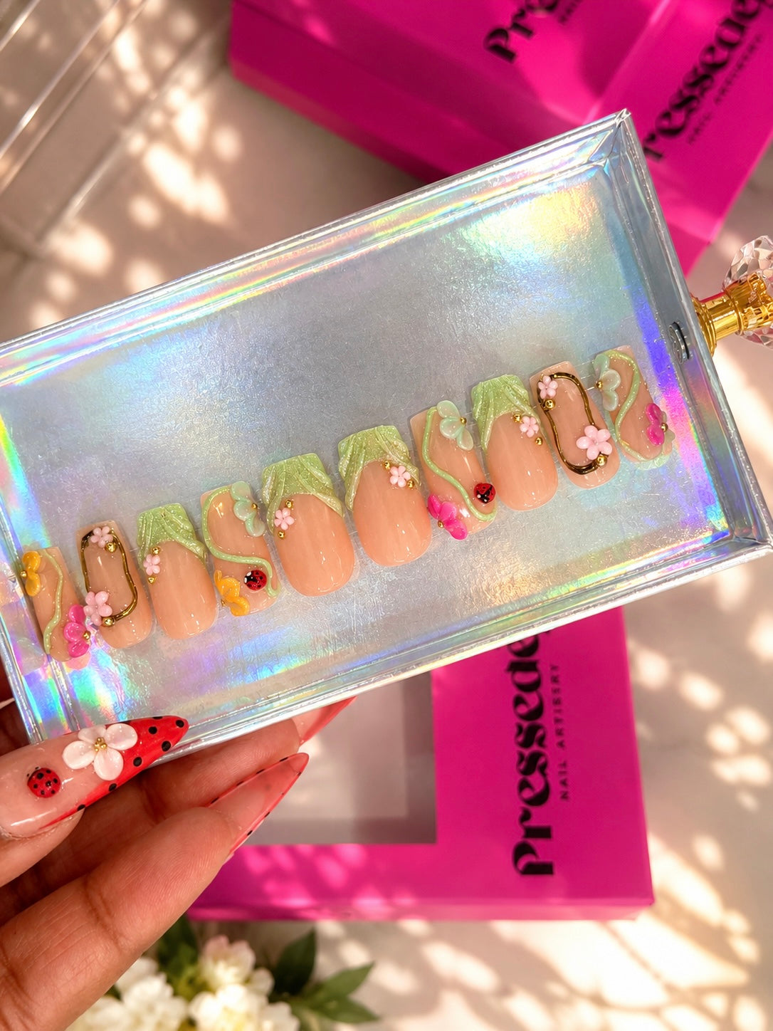 Enchanted Meadow (Short Length) Press-On Nails