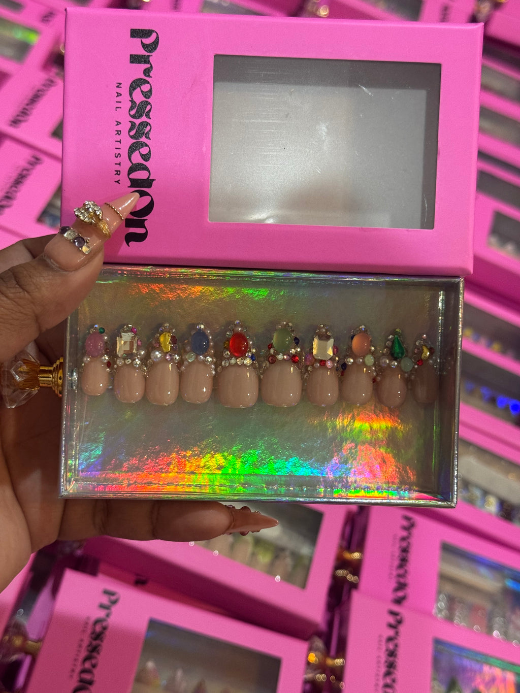 The Heiress Set (Short) Press-On Nails