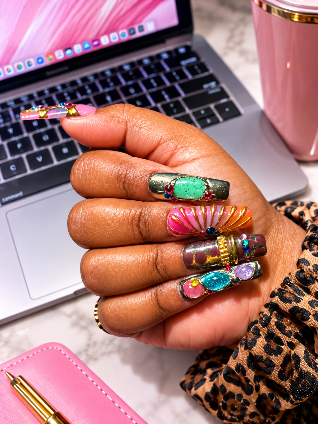 Treasure Trove (Long Length) Press-On Nails