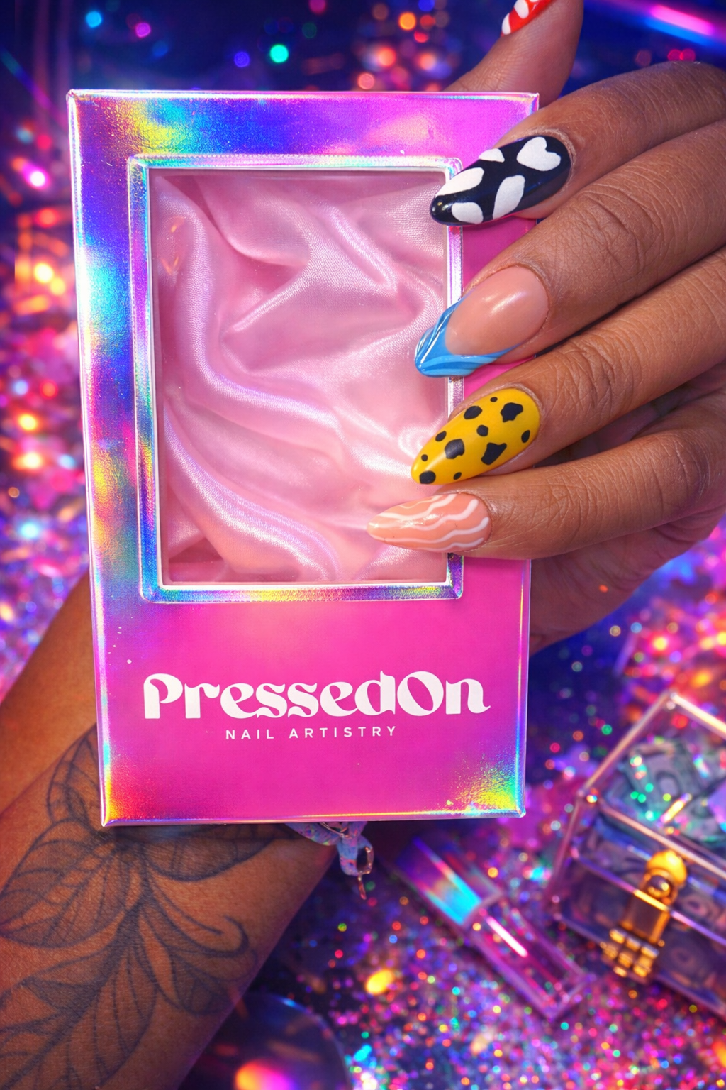 Pattern Play (Short) Press-On Nails
