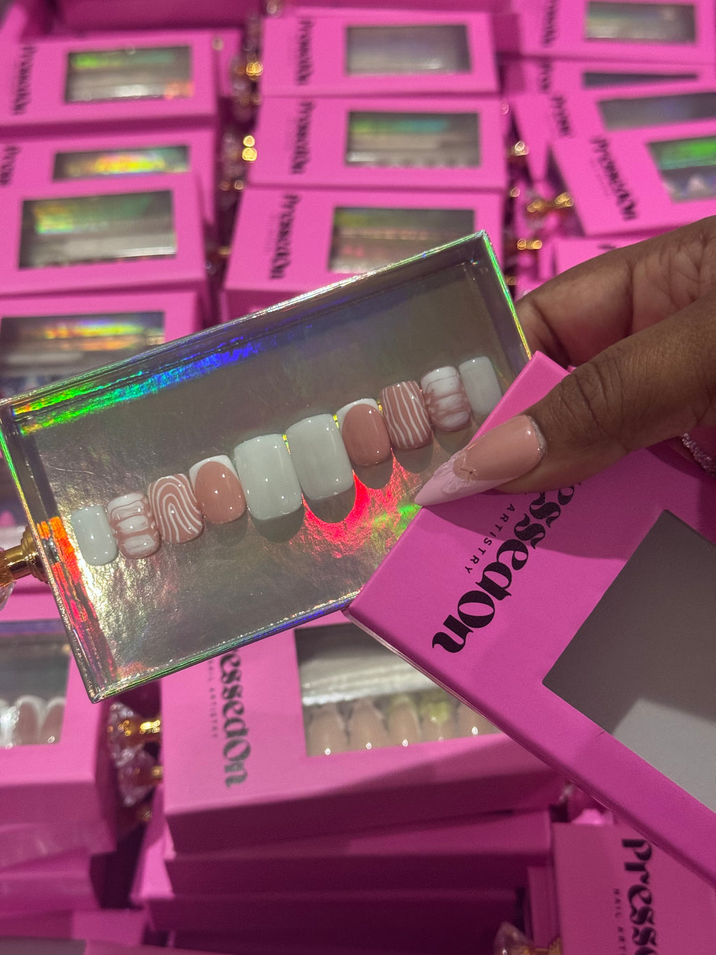 Nude Harmony (Short) Press-On Nails