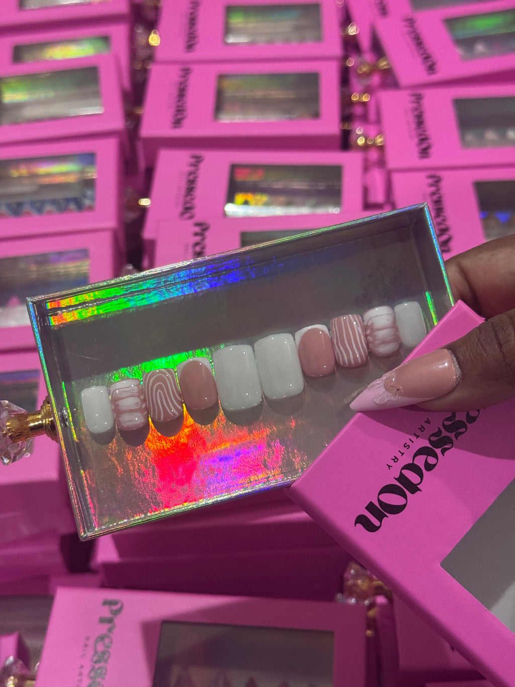 Nude Harmony (Short) Press-On Nails