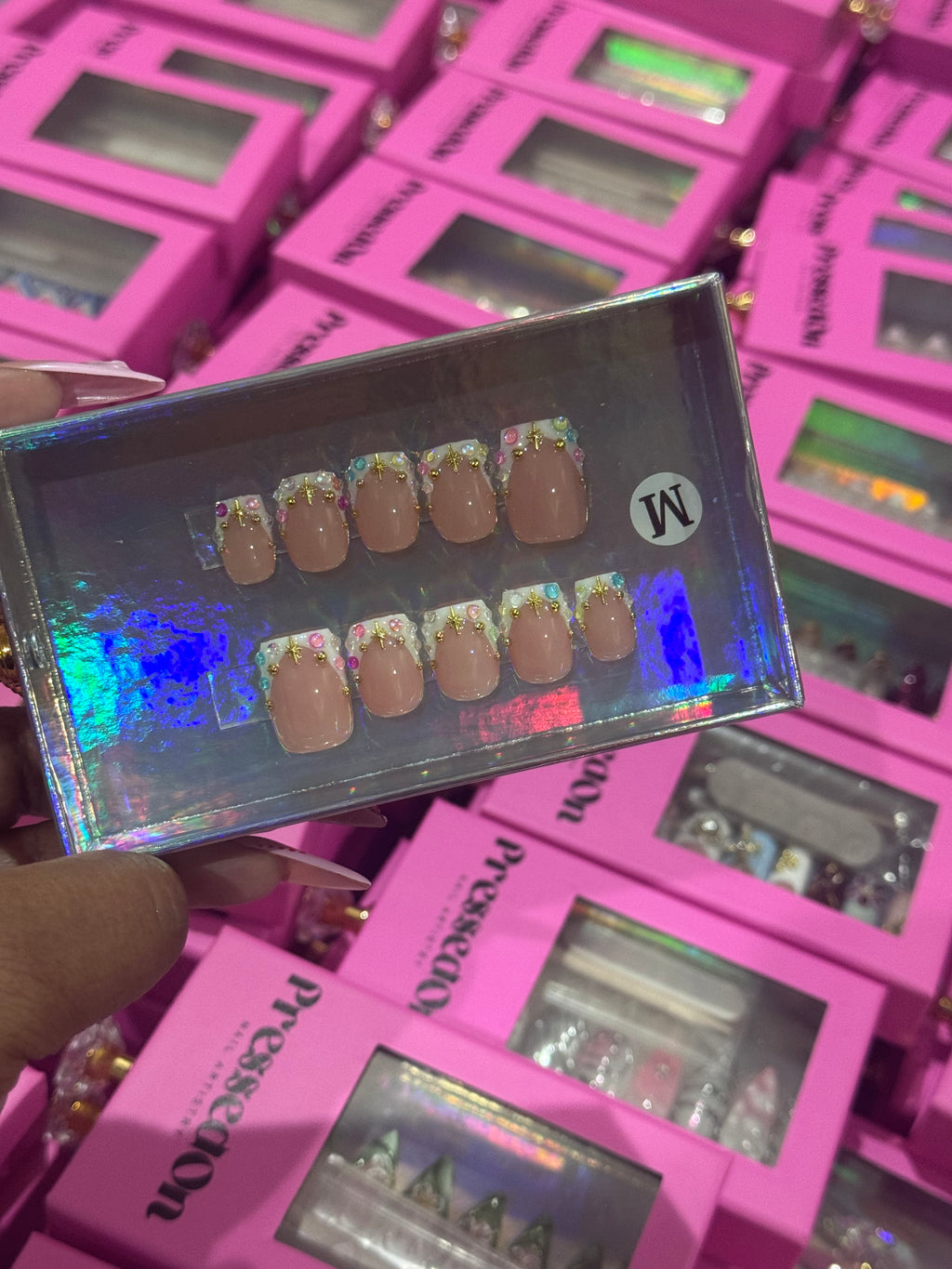 Cosmic Cutie (Short) Press-On Nails