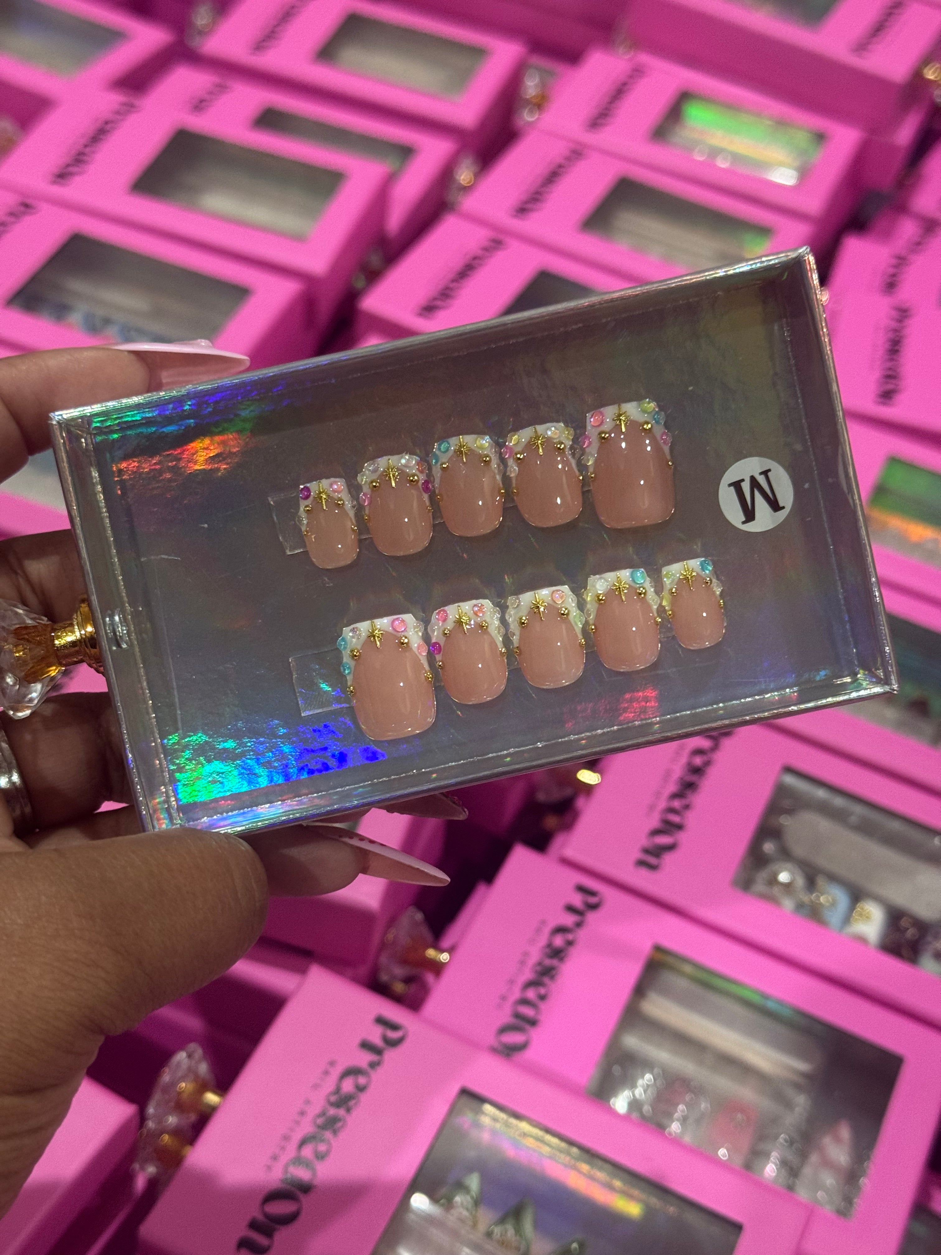 Cosmic Cutie (Short) Press-On Nails