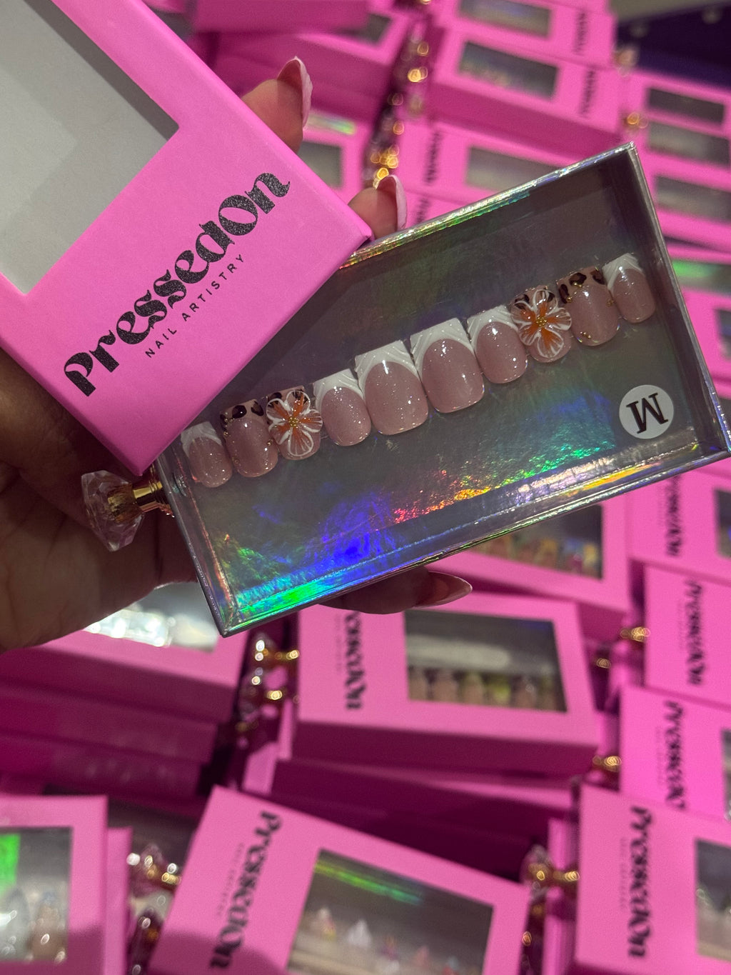 Bloom Babe (Short) Press-On Nails