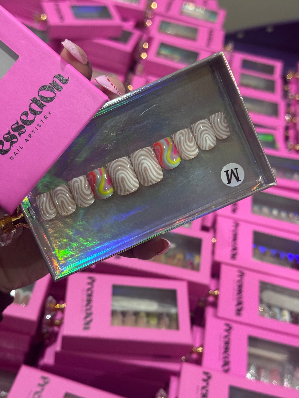 Glow Getter (Short) Press-On Nails