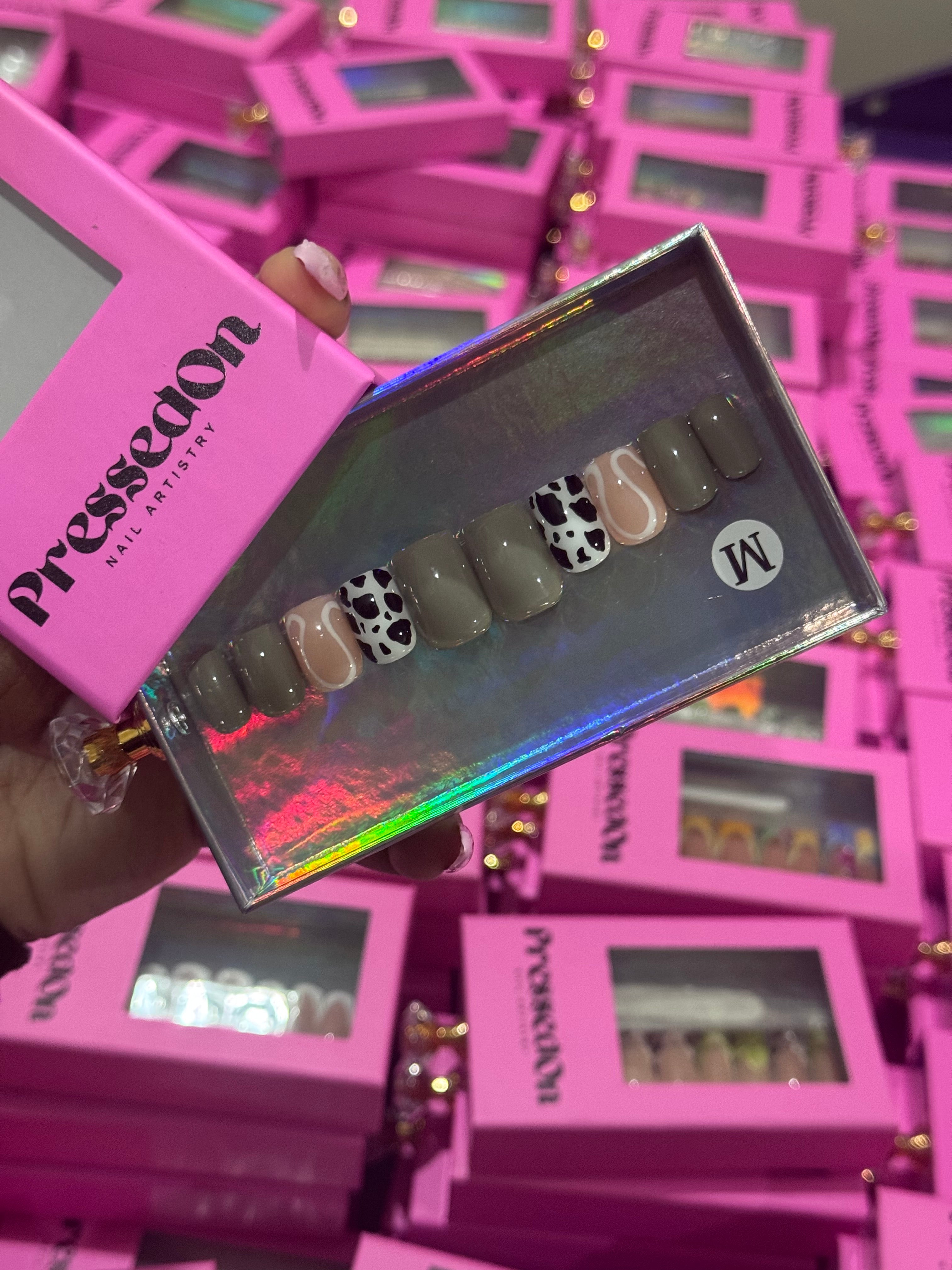 Mocha Moo’d (Short) Press-On Nails