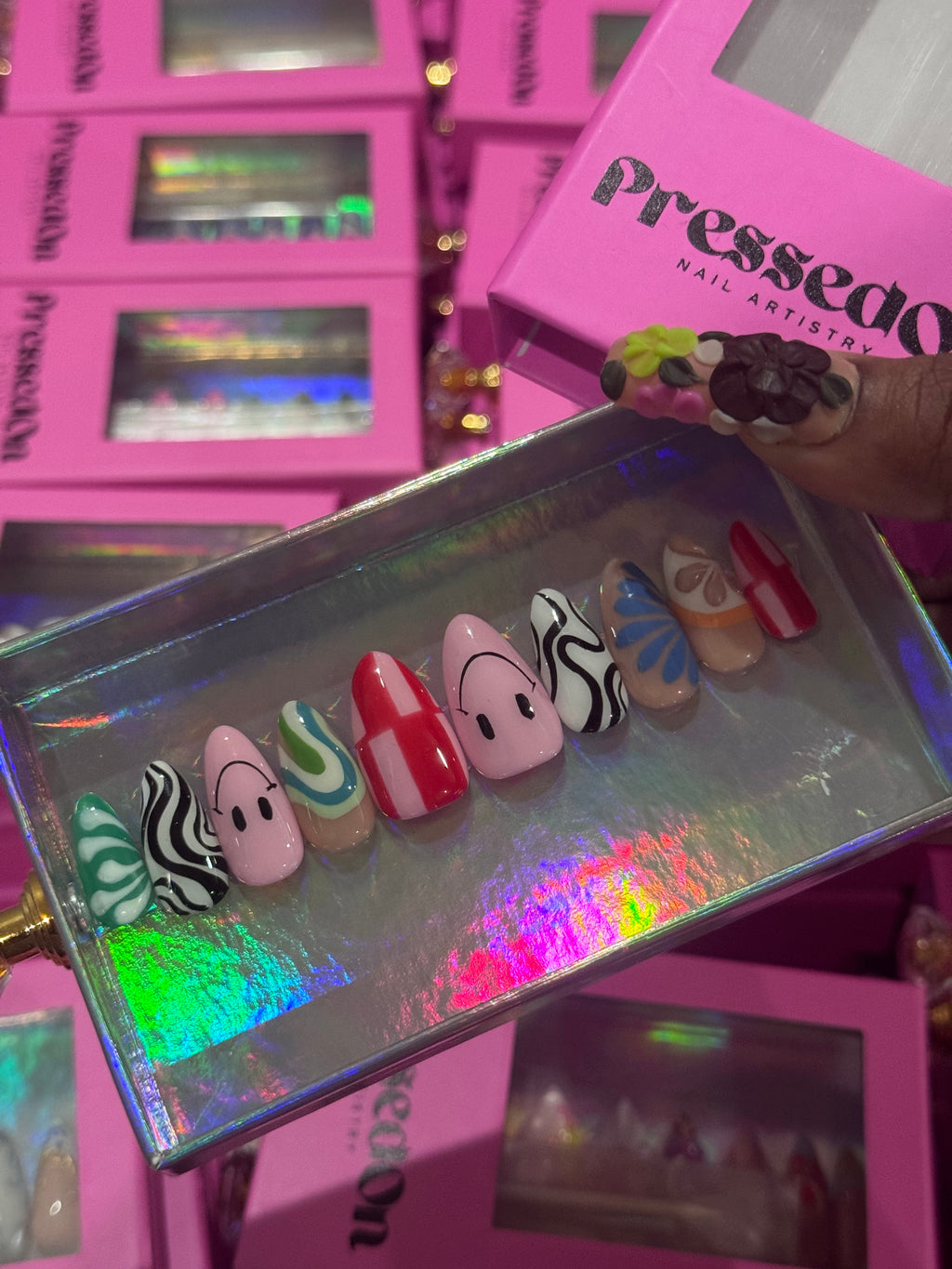 Color Pop (Short) Press-On Nails