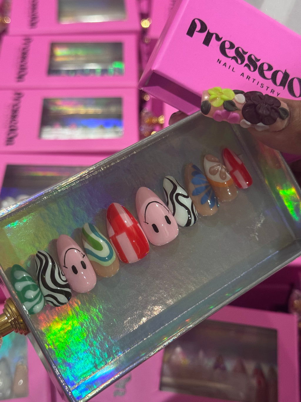 Color Pop (Short) Press-On Nails