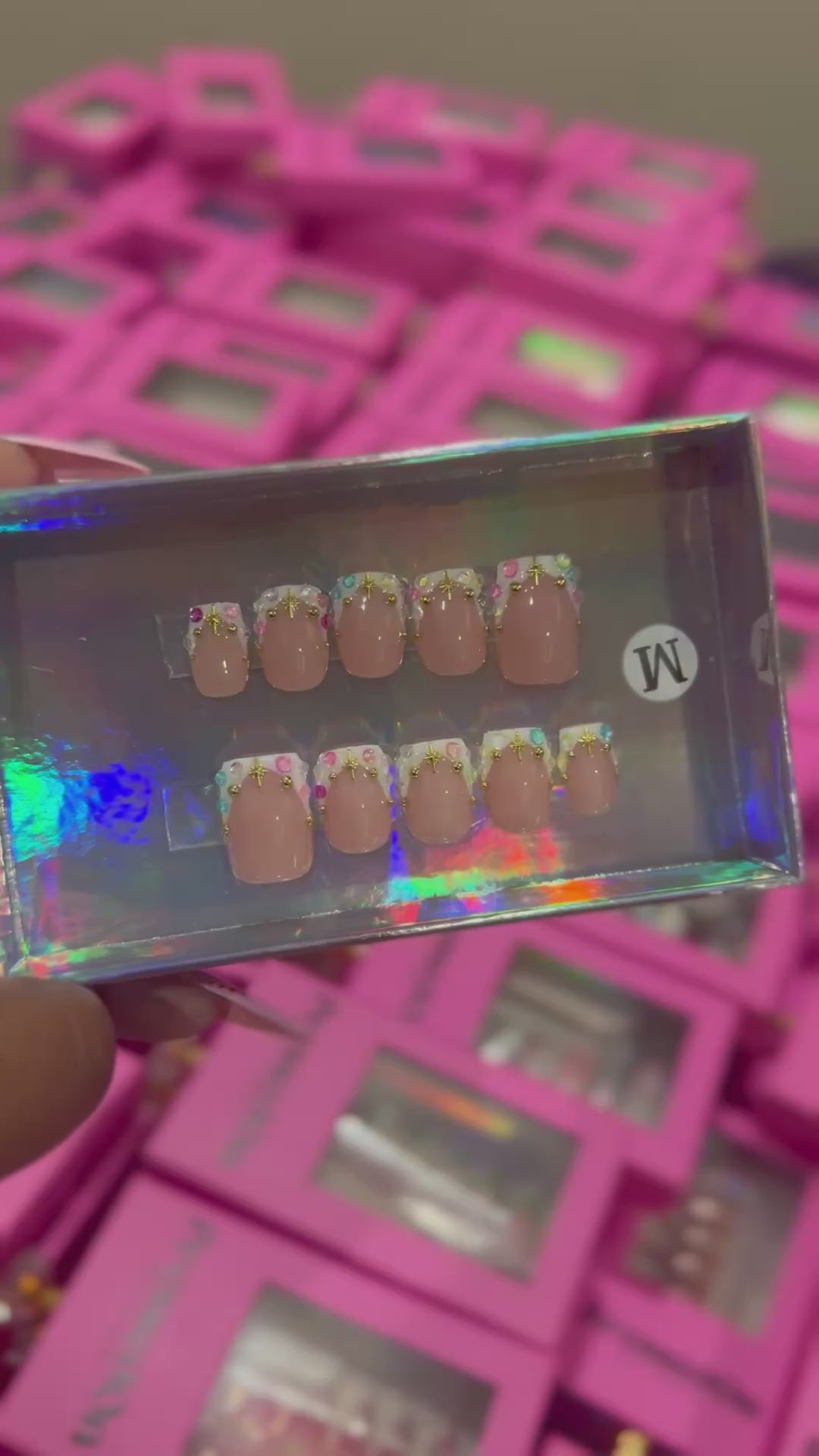 Cosmic Cutie (Short) Press-On Nails